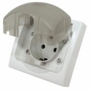 Розетка 2П+З скрытой установки IP54 16А "Вуокса" TDM