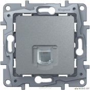 Etika - Розетка 1хRJ-45 UTP CAT5E 8конт.(алюминий)