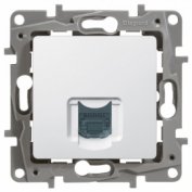 Etika - Розетка 1хRJ-45 UTP CAT5E 8конт.(белый)