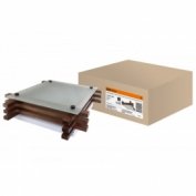 Светильник НПБ 01-3х60-121 УХЛ4 "Бонсай-2" венге 3х60Вт IP20 (490х490х85) TDM