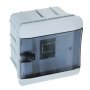Бокс ЩРВ-Пм-4 модуля встраиваемый пластик IP41 TDM