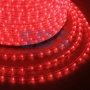 Дюралайт led, свечение с динамикой (3w) - красный, 24 led/м, бухта 100м