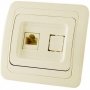 Розетка компьютерная RJ-45 сл. кость "Валдай" TDM